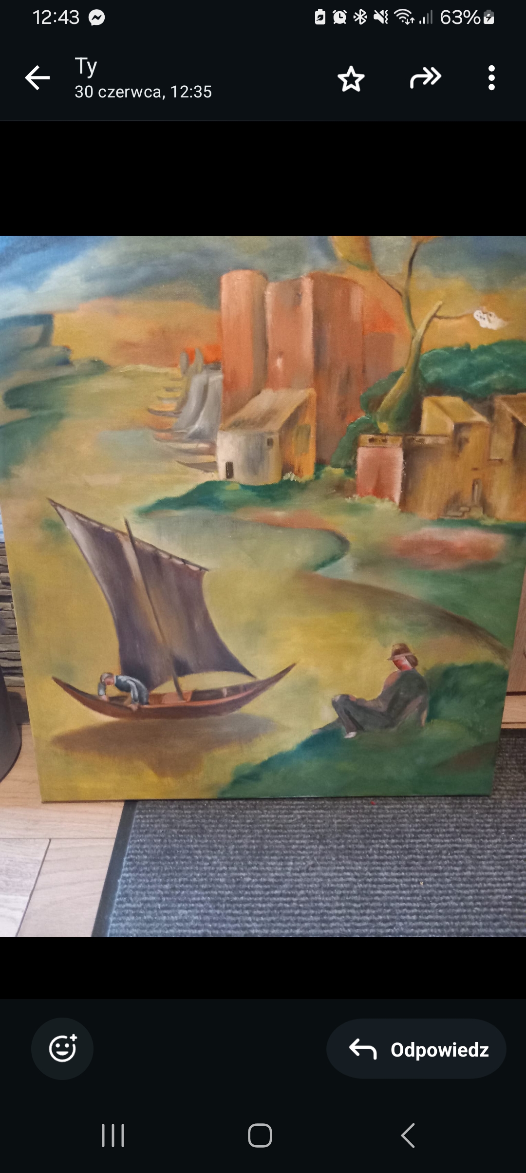 Torba z portretem psa