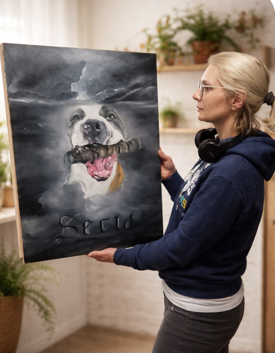 Tworzenie portretu olejnego w pracowni Anny Płatek